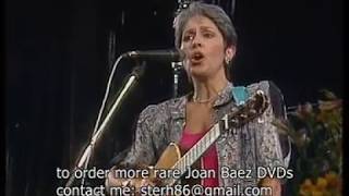 Joan Baez -  Czechoslovakia 1989