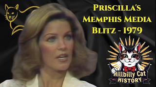 Priscilla Presley's Memphis Media Blitz 1979 #elvispresley #elvishistory #exwiferevenge #widow