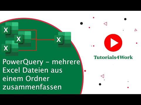 PowerQuery Excel: Merge/consolidate multiple Excel files into one - quickly & easily!