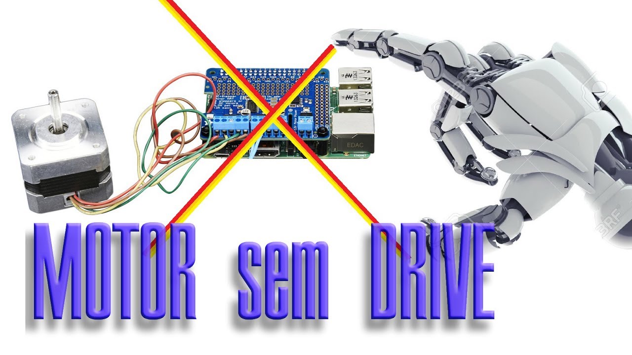Como rodar um motor de passo - sem placa controladora - Run stepper motor - without controller board
