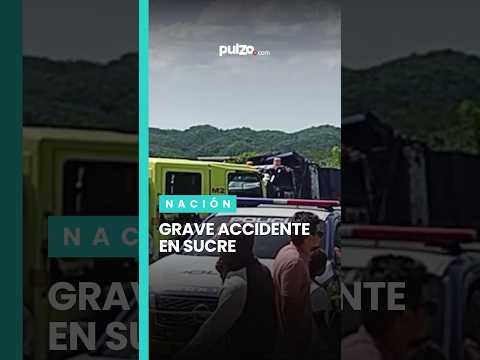 Tragedia en Sucre: bus escolar chocó y dejó dos muertos y más de 30 heridos | Pulzo