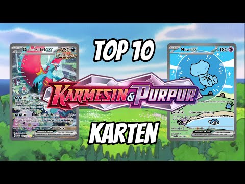 Die TOP 10 Karmesin & Purpur Ära Karten🔥