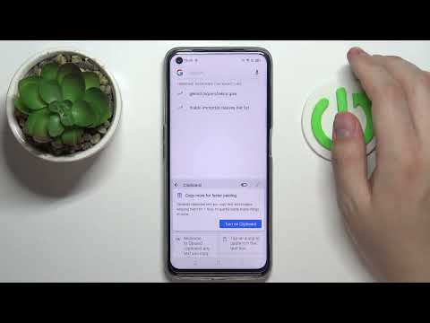 Realme Narzo 50 - How To Activate Keyboard Clipboard