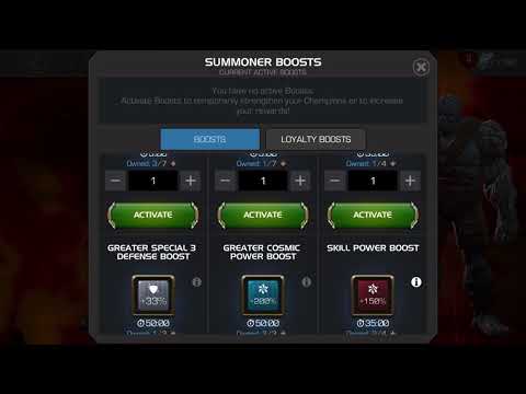 MCOC AW: r5 Domino vs r5 Korg (unblockable)