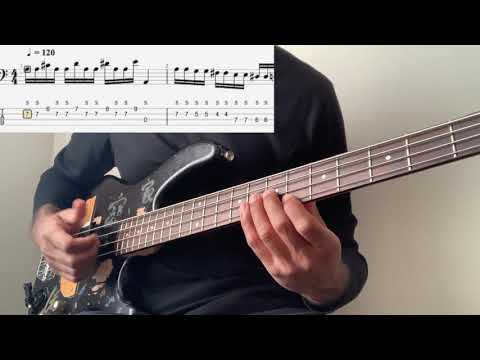 Bass Lessons | Lick 112 - Double thumb A7