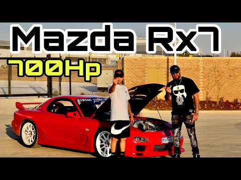 Mazda RX7 // Rotary // HUGE FLAMES* 🔥