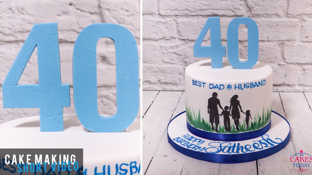 40th Birthday Cake