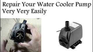 How to repair a water cooler pump in 10 minutes