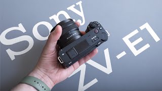 Sony ZV-E1 kit 28-60mm Black (ZVE1LB.CEC) - відео 1