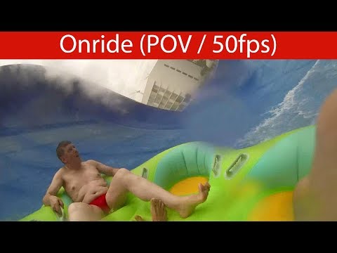 Volcano Bay Orlando - Honu & ika Moana raft slide - Onride [POV | 50fps]