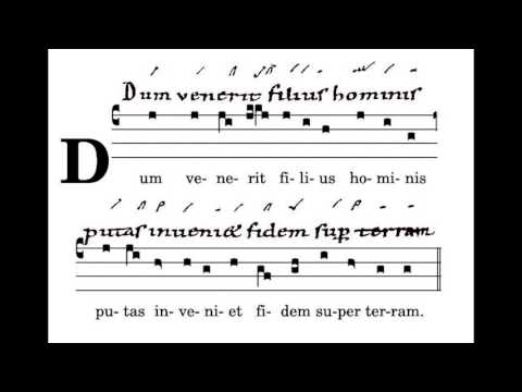 Dum Venerit, Antiphon