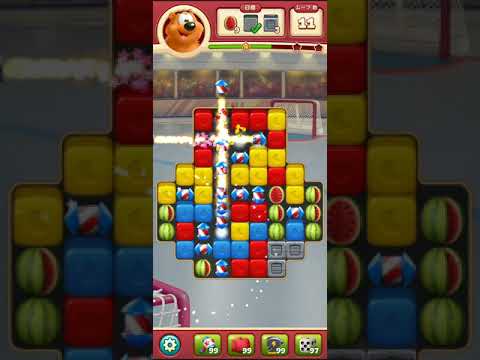 Toon Blast　レベル3143　トゥーンブラスト