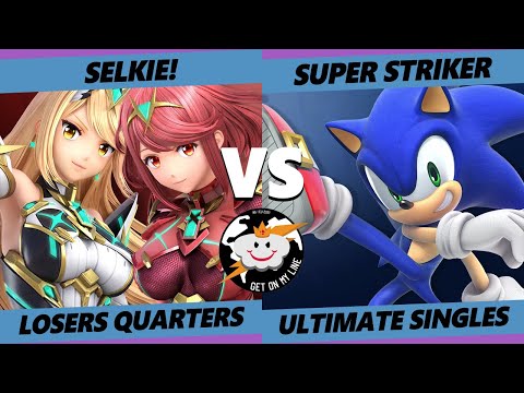 GOML Online 2021 Losers Quarters - Selkie ! (Pyra Mythra) Vs. Super Striker (Sonic) SSBU Ultimate
