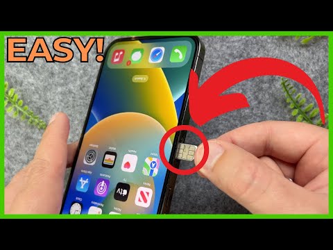 How To Insert/Remove Sim Card On iPhone 12/ iPhone 12 Pro/ iPhone 12 Pro Max/ iPhone 12 Mini