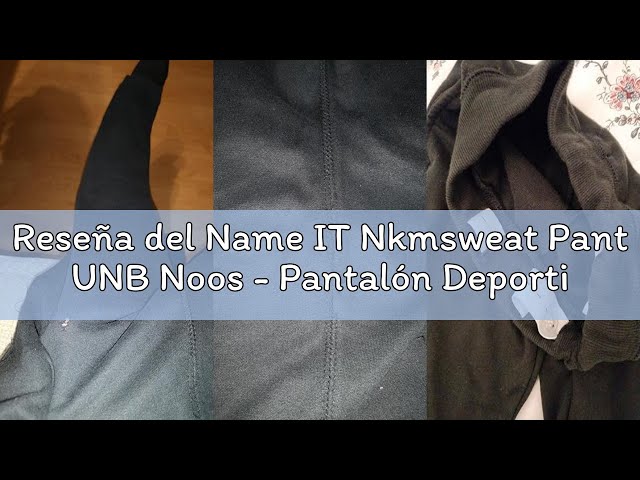 Vídeo relacionado con NAME IT Nkmsweat Pant Unb Noos Pantalón Deportivo Niños, Dark Sapphire, 146