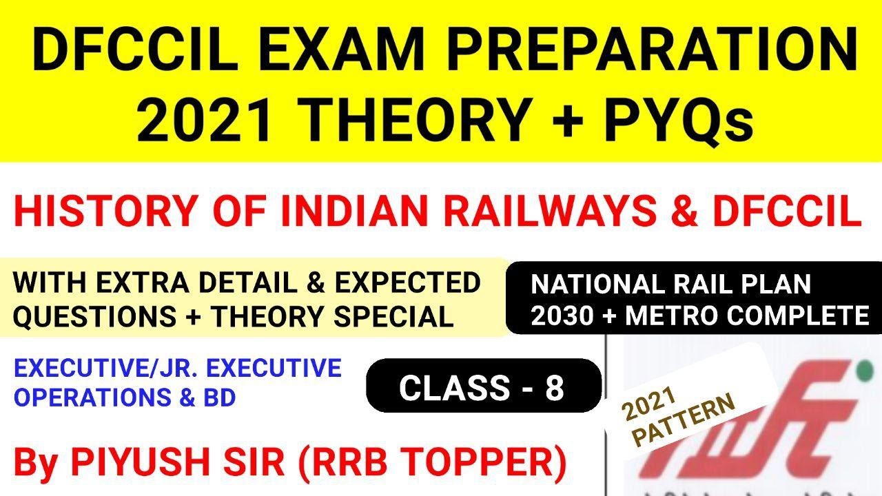 dfccil previous year paper/History of Indian Railways and DFCCIL/dfccil executive operations and bd