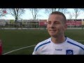 Jan van Slooten na afloop van SV Urk-Staphorst