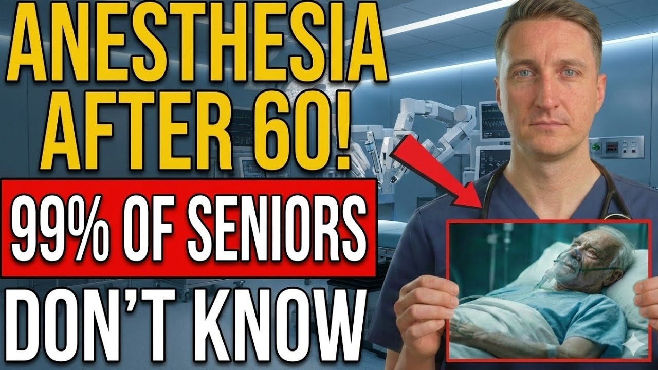 The Anesthesia Risk After 60 That Nobody Warns You About