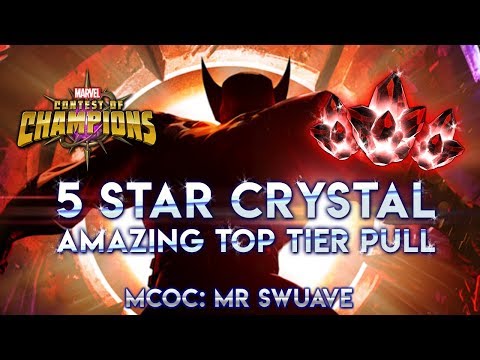 Amazing 5Star top tier crystal opening MCOC
