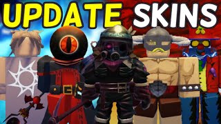 So I Tried NEW + Exclusive Forsaken Skins in the 3.2.0 UPDATE...