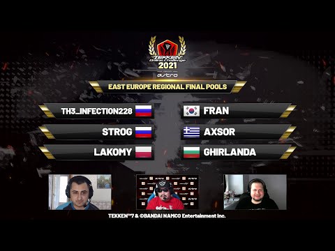 Tekken Online Challenge 2021 Regional Finals Pools Selection Show - East Europe