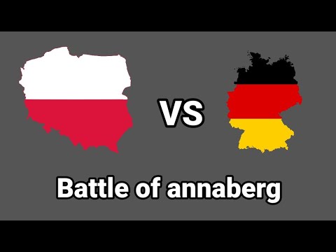 Battle of annaberg- Germany and Poland after World war 1.