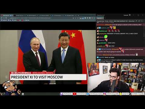 President Xi Jinping Goes To Moscow For Peace Talks | Hasanabi Negotiations