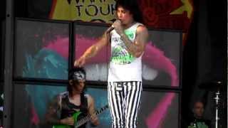 Falling In Reverse performing &quot;Good Girls Bad Guys&quot; LIVE at Warped &#39;12