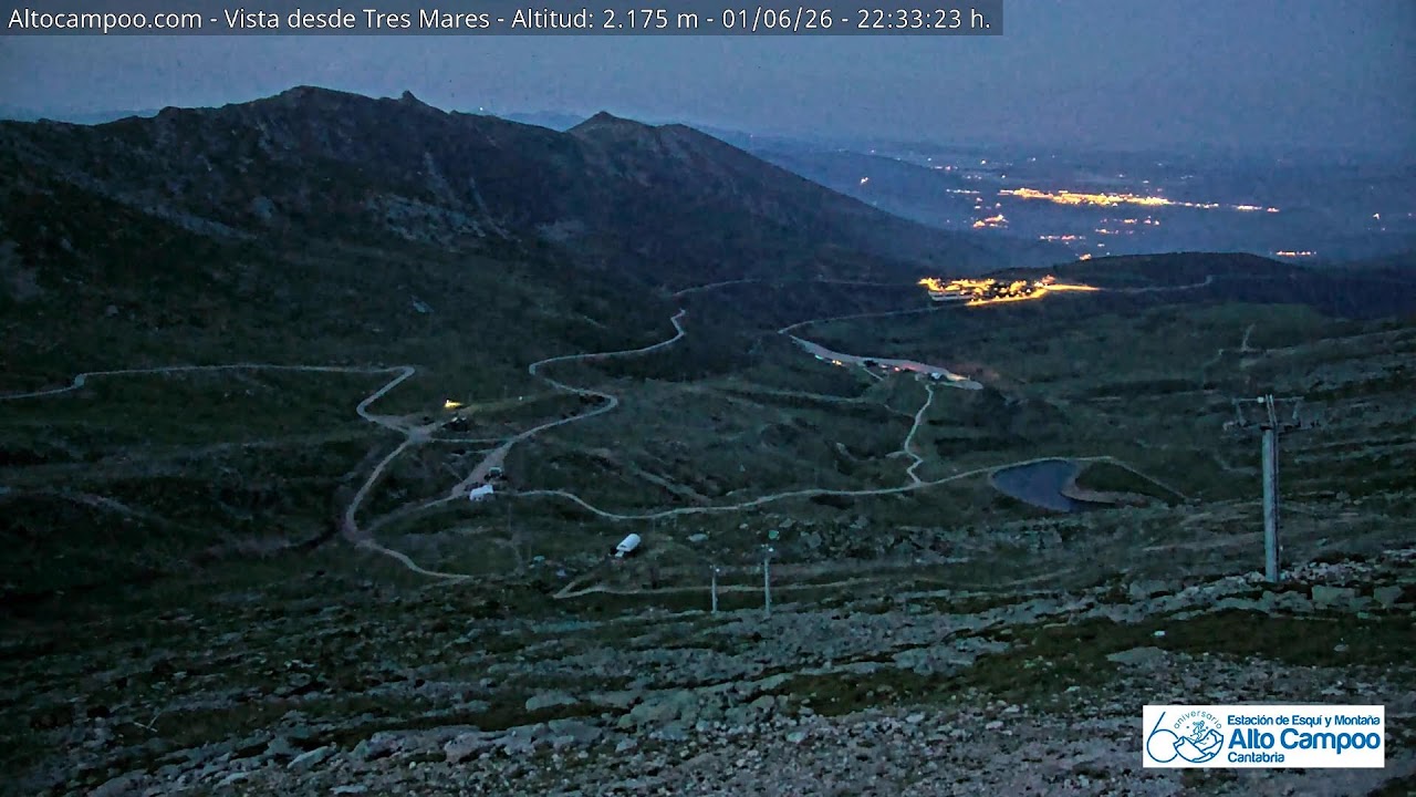 Live webcam view of Pico Tres Mares, Alto Campoo