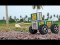 How To Make A MINI TRUCK With Matchbox Matchbox Crafts Car Simple Matchbox Tricks