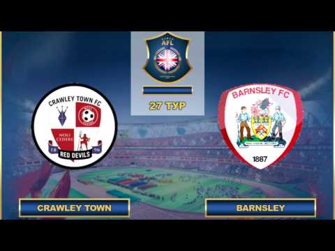 AFL. England. Championship. 27 Tour. Crawley Town - Barnsley