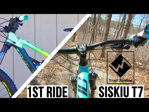1st RIDE Polygon Siskiu T7 @ Allaire XC Trails NJ