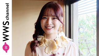 新谷姫加、立体的な花が可愛らしいワンピースを着て舞台「メイジ・ザ・キャッツアイ」出演への思いを語る！