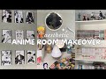 anime room makeover AESTHETIC ☁️ manga wall, ikea haul, anime decor, pinterest inspired (minimal)