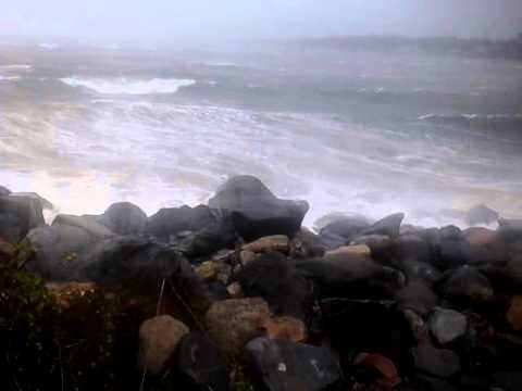 Hurricane Sandy winter island Salem ma 2012