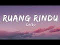 Letto Ruang Rindu Lirik