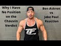 Cardio Confessions | Why I Have No Position on the Chauvin Verdict, Ben Askren vs Jake Paul Reaction