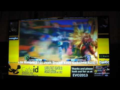 Cafe ID Poongko (Seth) vs.PUNKLEI (Ken) SSF4:AE 2012 XBL Match 3