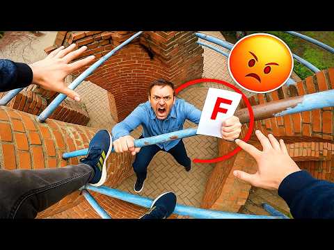 ESCAPING ANGRY TEACHER (Epic Parkour POV Chase) Part 8