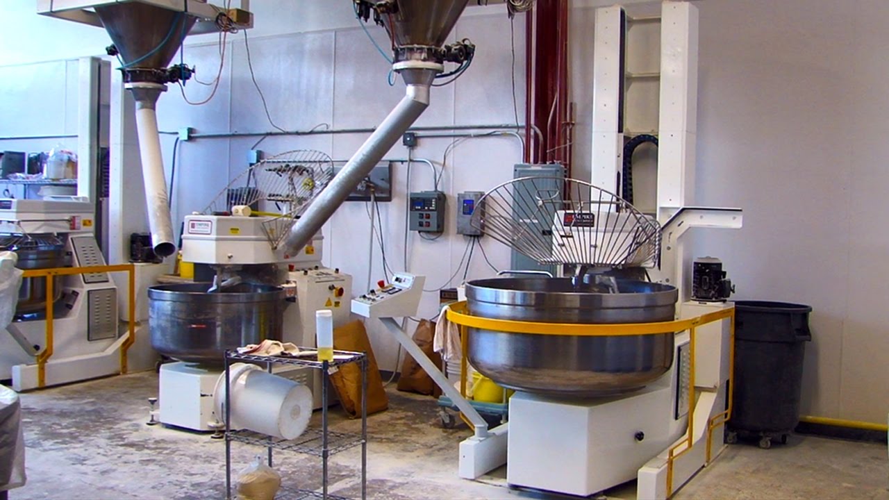 Tiltover Spiral Mixers