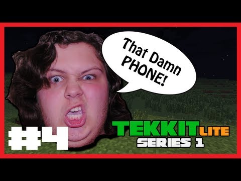 MiningWithBish Plays 'Tekkit Lite' Series 1, Episode 4 - That Damn Phone!