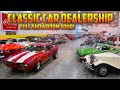 CLASSIC CAR DEALERSHIP!!! -  MASSIVE SHOWROOM! - Full Tour! - Hot Rods - Muscle Cars - Antique Cars!