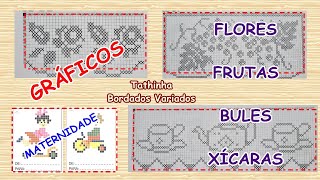 Gráficos De Frutas Em Ponto Cruz Para Imprimir