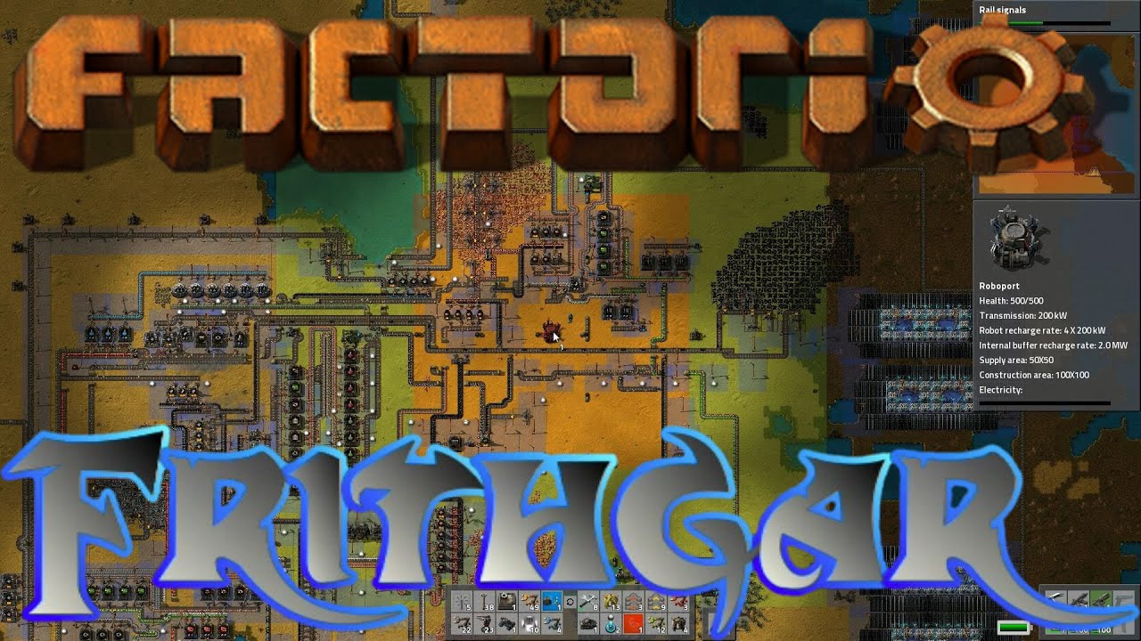 Factorio #27: Logistics Robots!