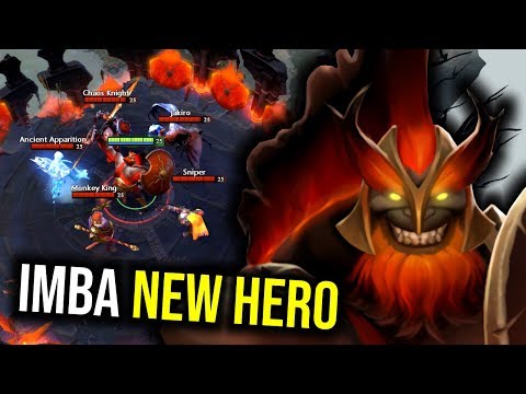 IMBA NEW HERO..!! Epic Gameplay New Hero Mars Mid 20 Kills by Dendi 7.21c | Dota 2