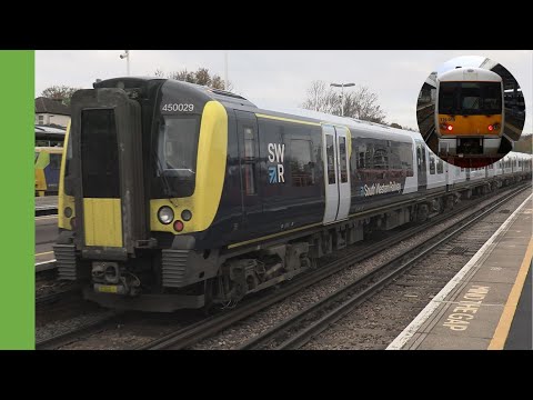 Class 444+450 combo at Guildford