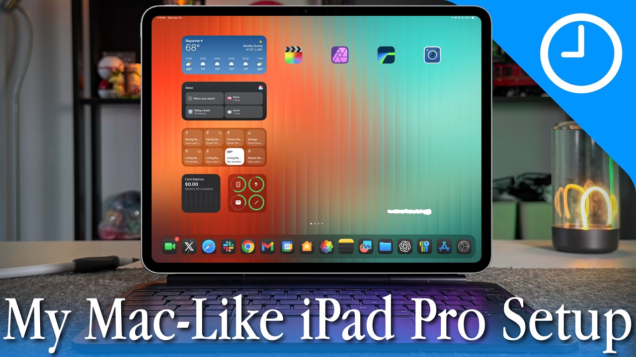 How I make my iPad Pro feel more like a Mac (Here’s My Setup)
