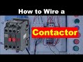 Basic Contactor Wiring Explained How To Wire A 3 Phase Motor With Start Stop TheElectricalGuy