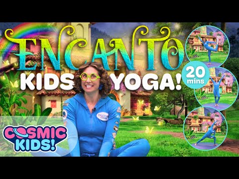 Encanto 🦋✨🌈 Ein kosmisches Yoga-Abenteuer für Kinder!