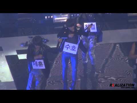 120525 KBS Music Bank Mama Rehearsal Suho fancam